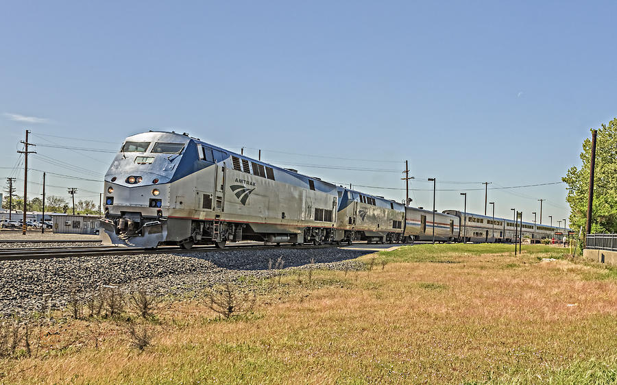 Amtrak 11 Ready to Roll Photograph by Jim Thompson