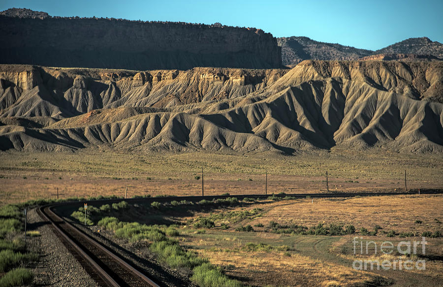 Amtrak in Utah Photograph by David Oppenheimer