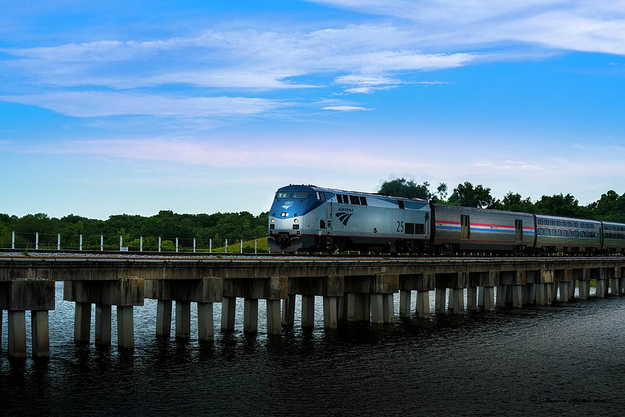 Amtrak No 25 Photograph by Marvin Spates
