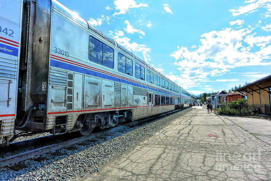 Amtrak Station Truckee Photograph by Joe Lach