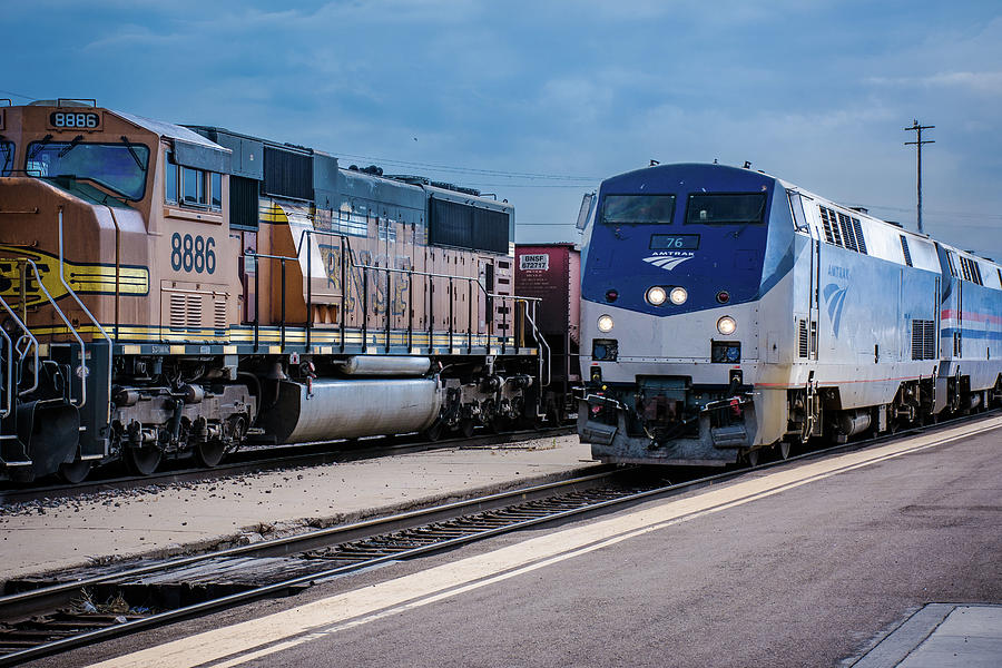 Amtrak's Southwest Chief Photograph by John Bartelt