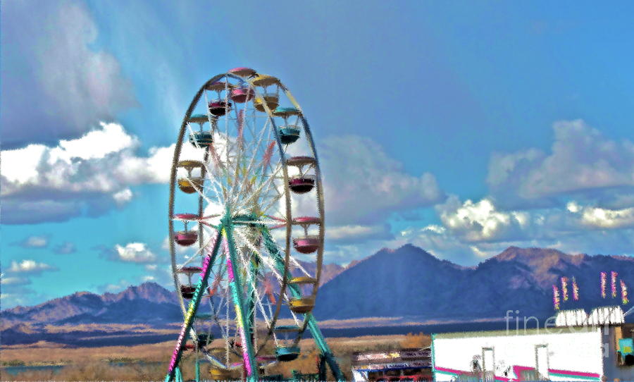 Amusement View Photograph by Gwyn Newcombe