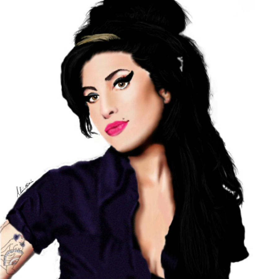 Amy Winehouse Digital Art - Amy Winehouse by Alicia Mullins