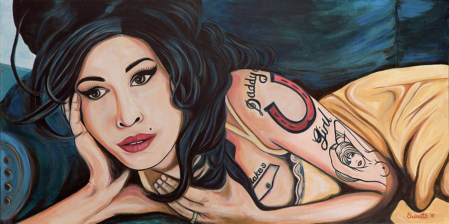 Amy Winehouse Painting
