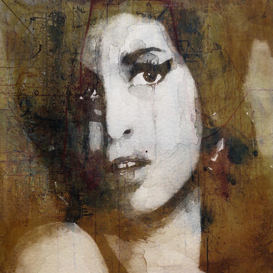 Amy Winehouse Love Is A Losing Game  Mixed Media by Paul Lovering