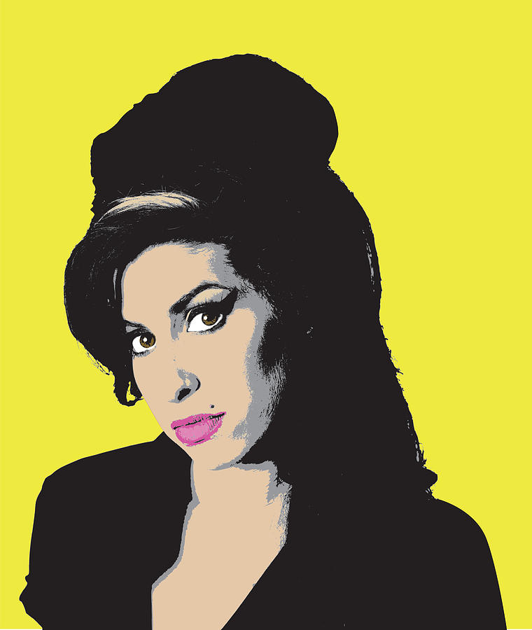 Amy Winehouse Digital Art by Martin Deane - Fine Art America