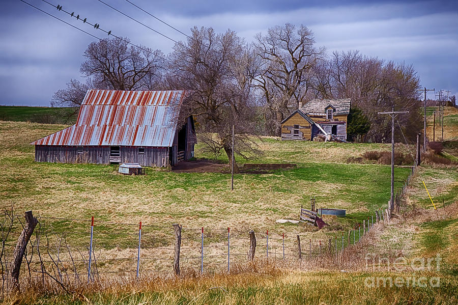 An Abandoned Nebraska Farm Photograph by Priscilla Burgers