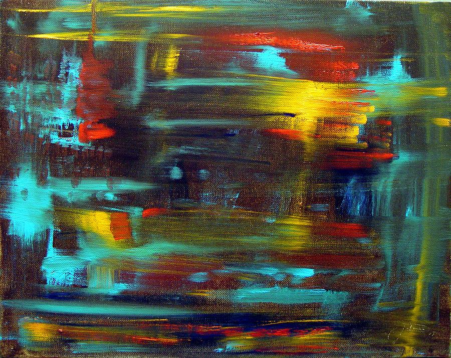 An Abstract Thought Painting by Jack Diamond