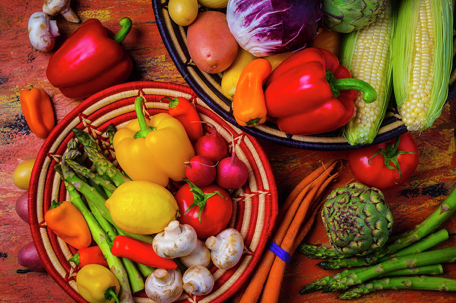 An Abundance Of Vegetables Photograph by Garry Gay