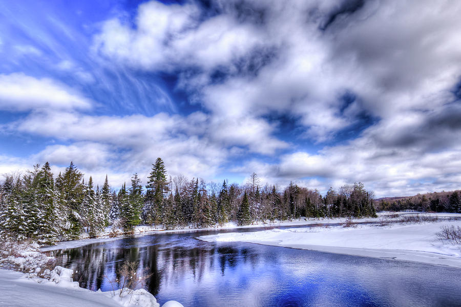 An Adirondack Winter Photograph by David Patterson