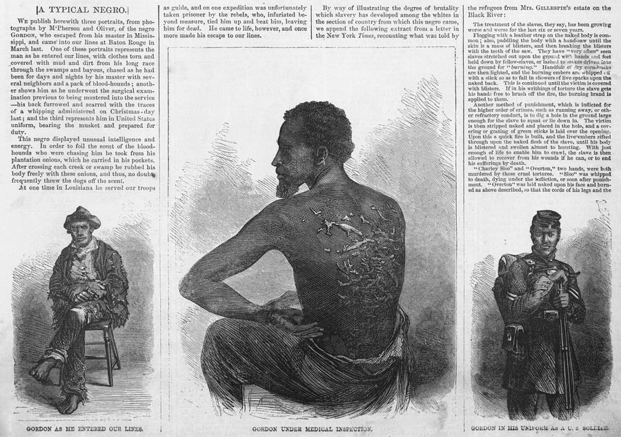 Baton Rouge Photograph - An African American Runaway Slave Named by Everett