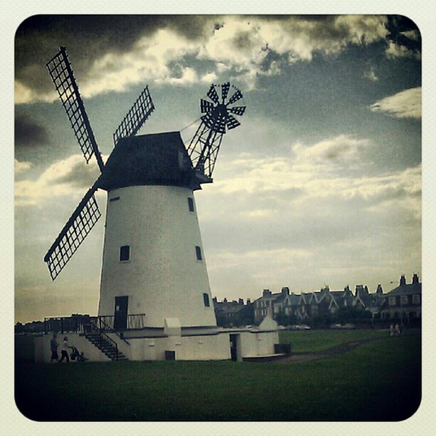 Landmark Photograph - An Afternoon In Lytham. #windmill by Janan Yakula