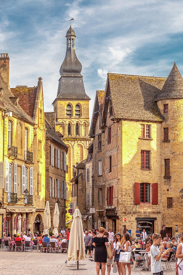 An Afternoon in Sarlat-la-Caneda Photograph by W Chris Fooshee