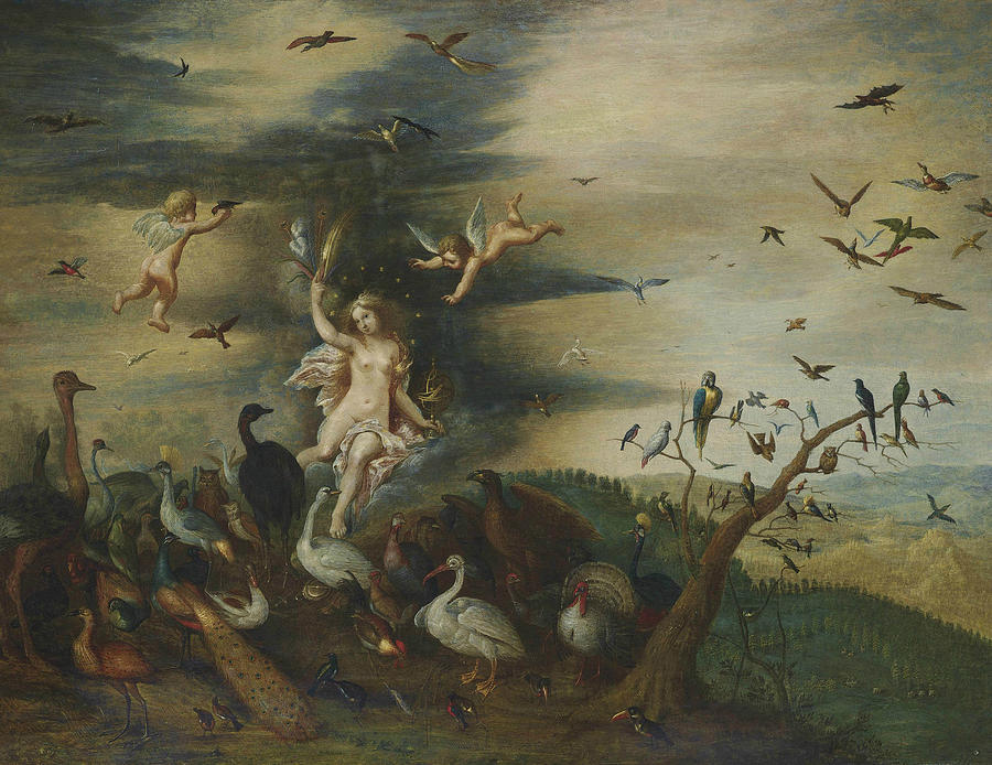 An Allegory of Air Painting by Jan Brueghel the Elder
