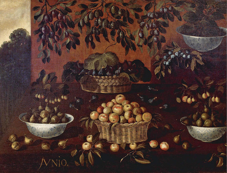 An Allegory Of The Month Of June Painting by Francisco Barrera