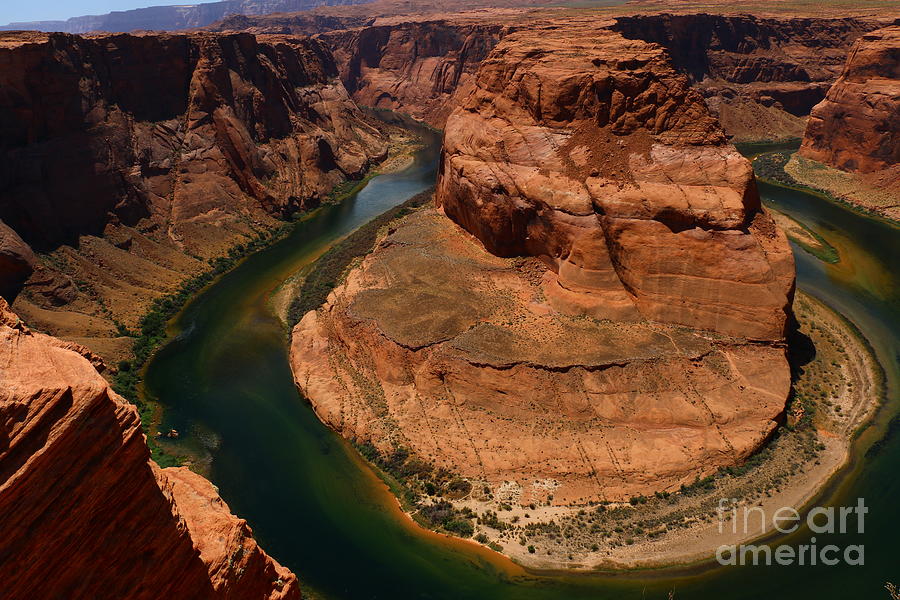 An Amazing Place - Horseshoe Bend Photograph by Christiane Schulze Art And Photography