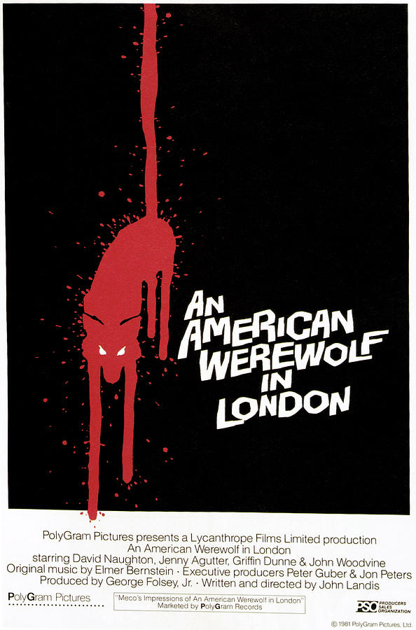 Movie Photograph - An American Werewolf In London, Poster by Everett