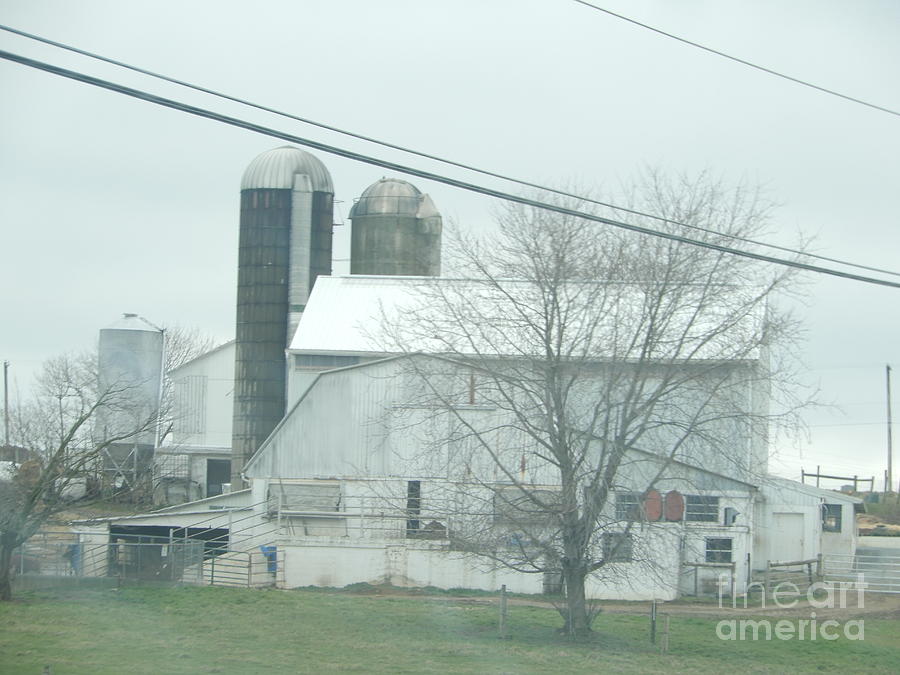 An Amish Barn in April Photograph by Christine Clark