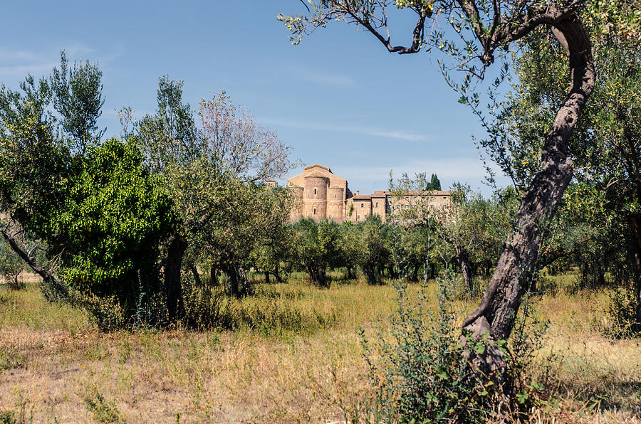 An ancient abbey - Italian landscape 2 Photograph by AM FineArtPrints
