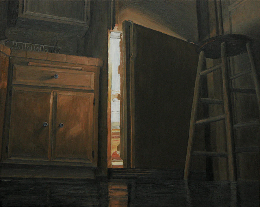 Frig Painting - An Ant Ate My Breakfast by Frank Wuts Frig Painting - An Ant Ate My Breakfast by Frank Wuts