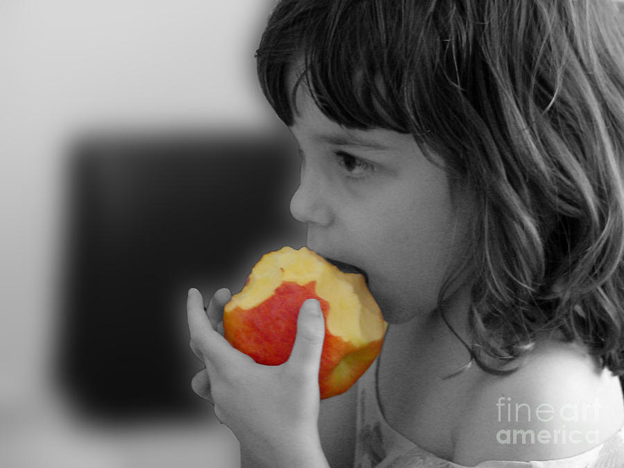 An apple a day Photograph by Mafalda Cento