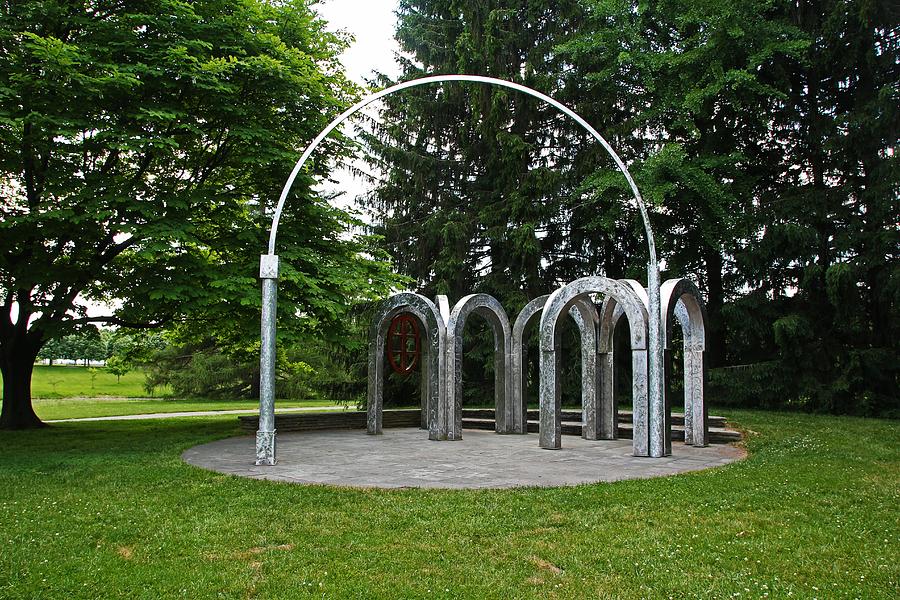An Arch in the Garden Photograph by Michiale Schneider