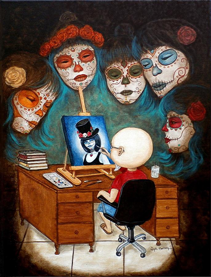 An Artist Inspired Painting by Al  Molina