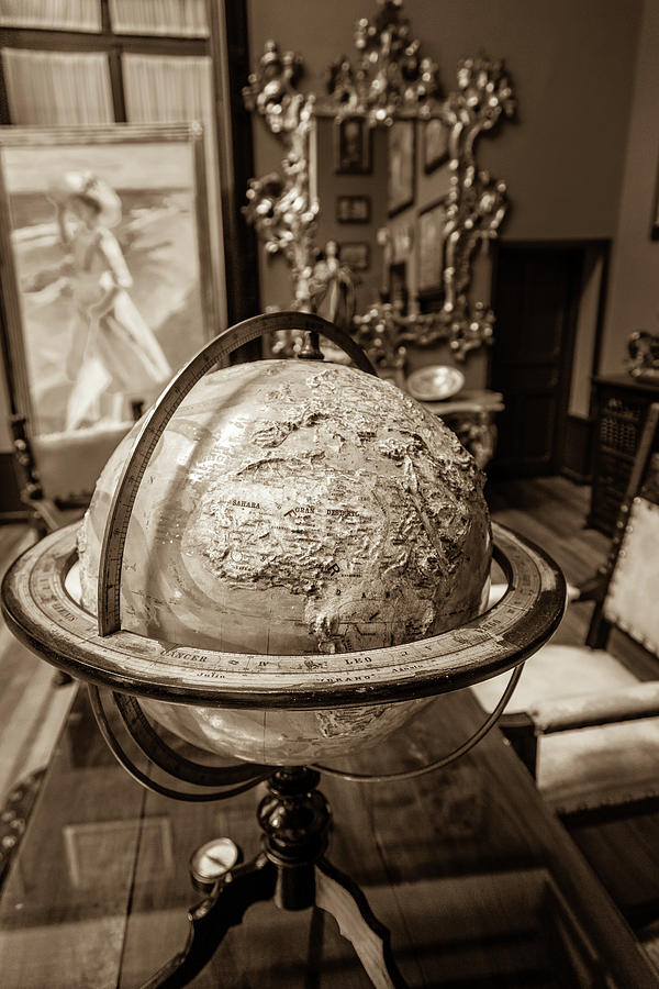 An Artistss Globe Photograph by W Chris Fooshee