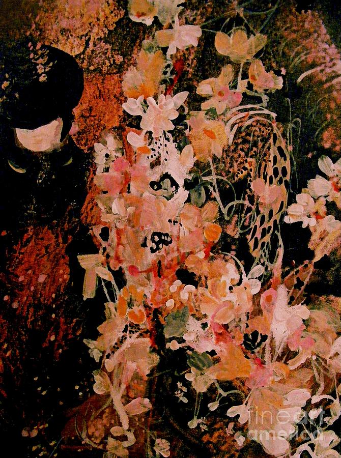 An Autumn  Bouquet Painting by Nancy Kane Chapman