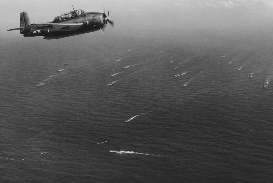 Jet Photograph - An Avenger Aircraft On Patrol  by American School
