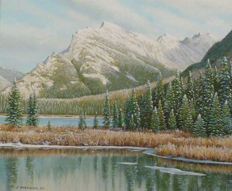 An Early Snow Painting by Jake Vandenbrink