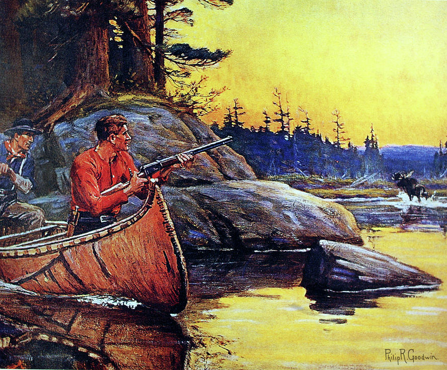 An Even Break Painting by Philip R Goodwin