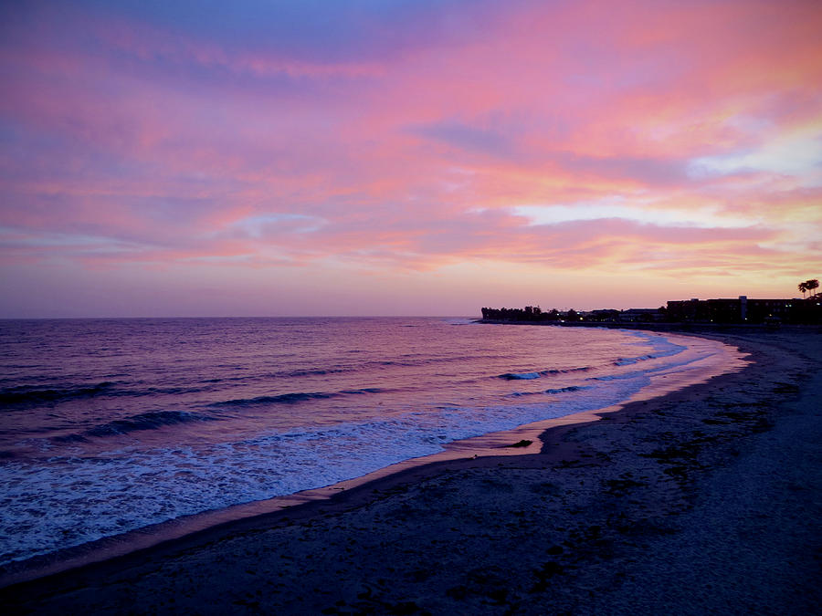 Ventura Beach Sunset Photograph by Rachel Morrison
