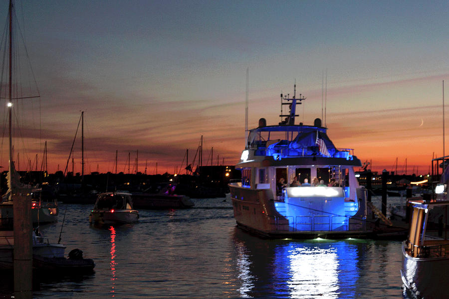 An Evening in Newport Rhode Island IV Photograph by Suzanne Gaff