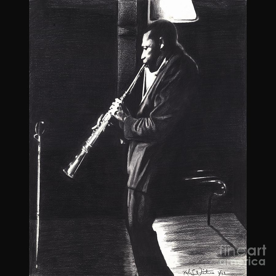 An Evening with Coltrane Painting by Kelvin Winters | Fine Art America