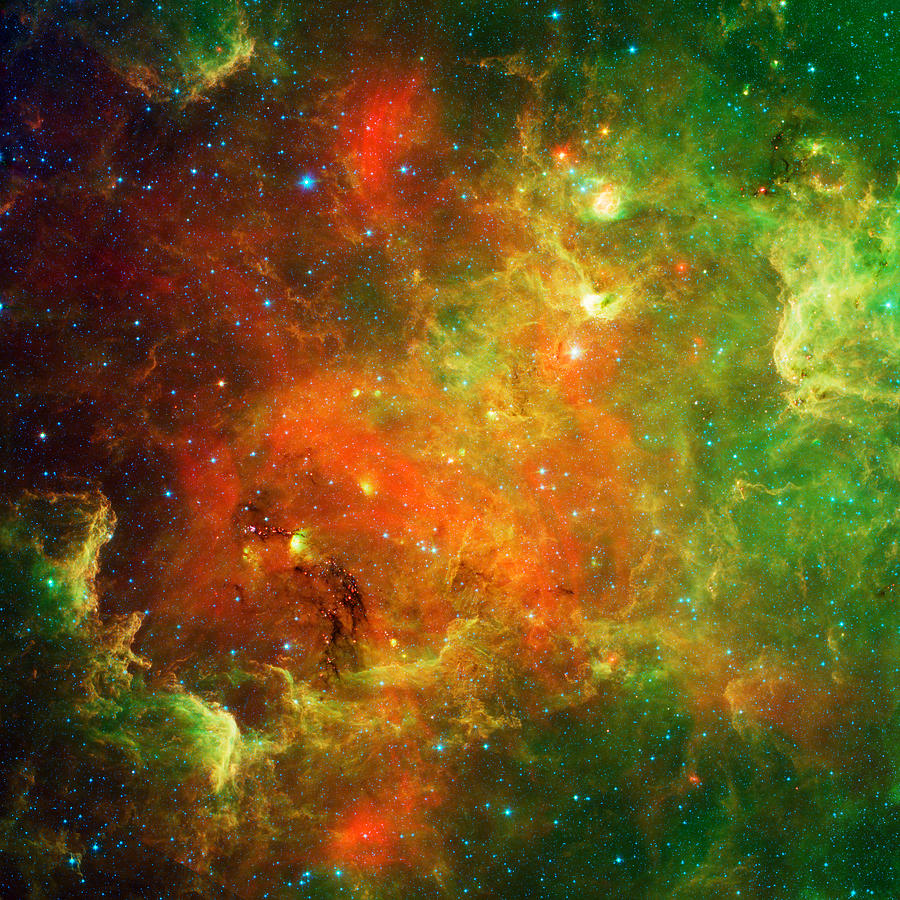 Interstellar Photograph - An Extended Stellar Family - North American Nebula by Mark Kiver