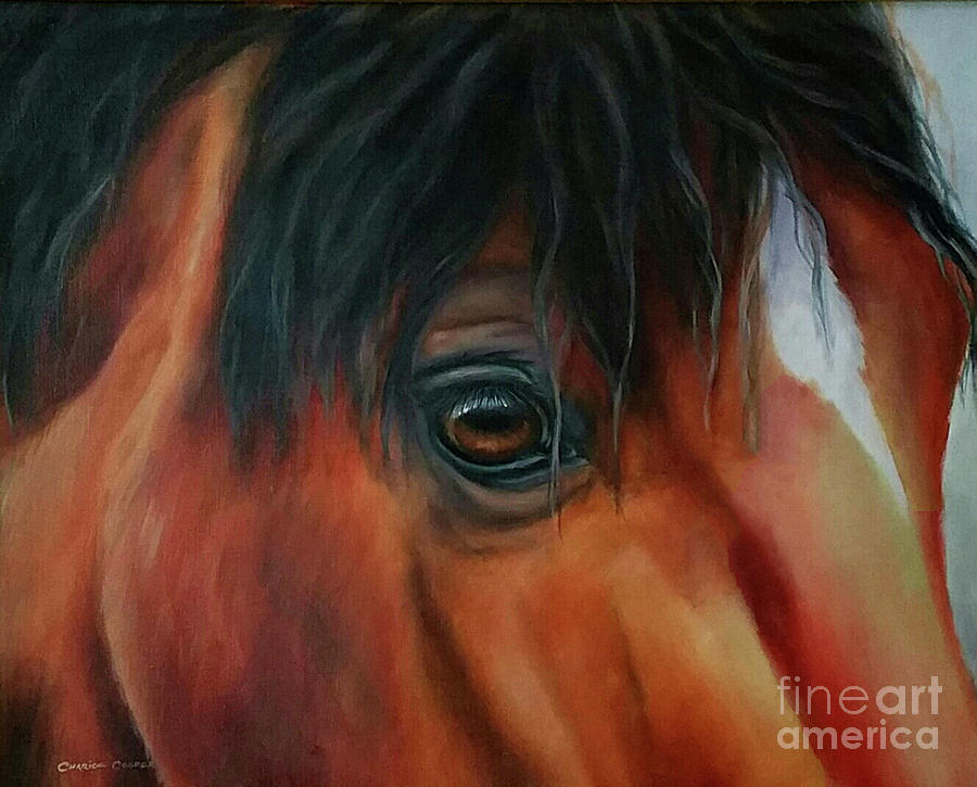 An Eye For Beauty Painting by Charice Cooper