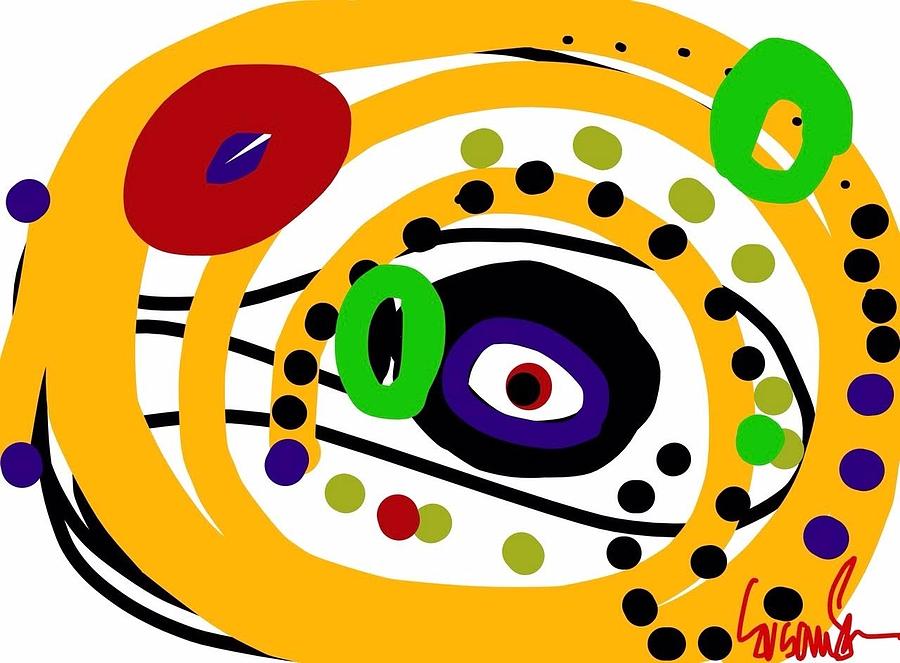 An Eye on You Digital Art by Susan Fielder