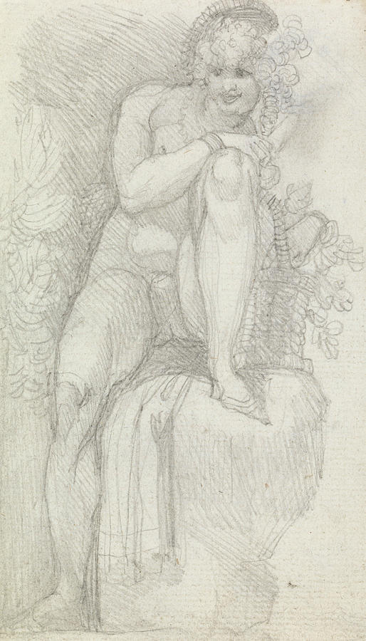 An Hermaphrodite Drawing by Henry Fuseli