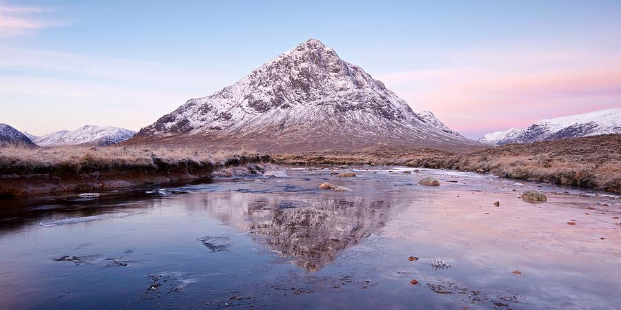 An Icy Dawn in Glencoe Photograph by Stephen Taylor