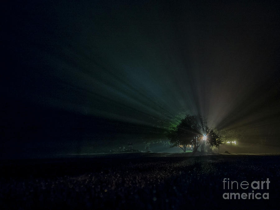 An Illuminated Vermont Night Photograph by James Aiken