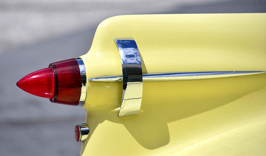 Automobile Photograph - An Imperial tail light by David Lee Thompson