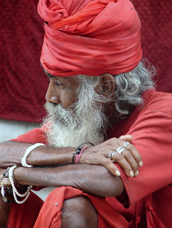 An Indian Saint  Photograph by Anand Swaroop Manchiraju