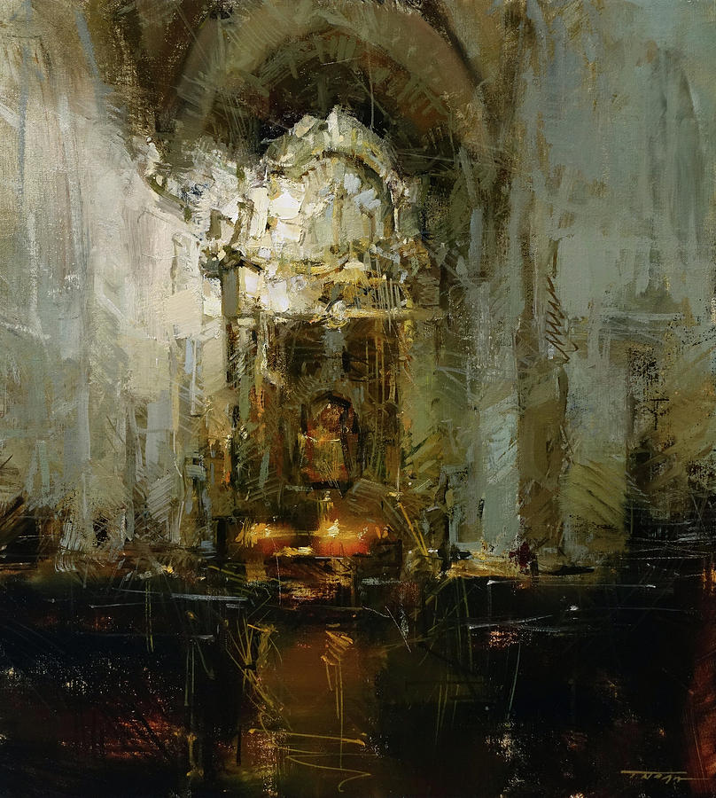 An Inner Space Painting by Tibor Nagy