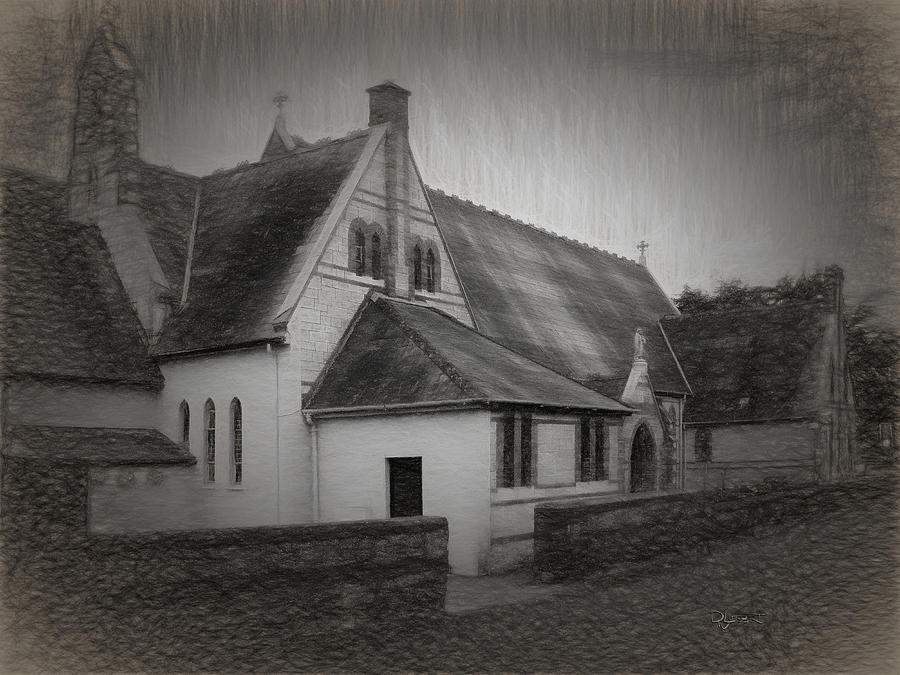 An Irish Church Photograph by David Luebbert