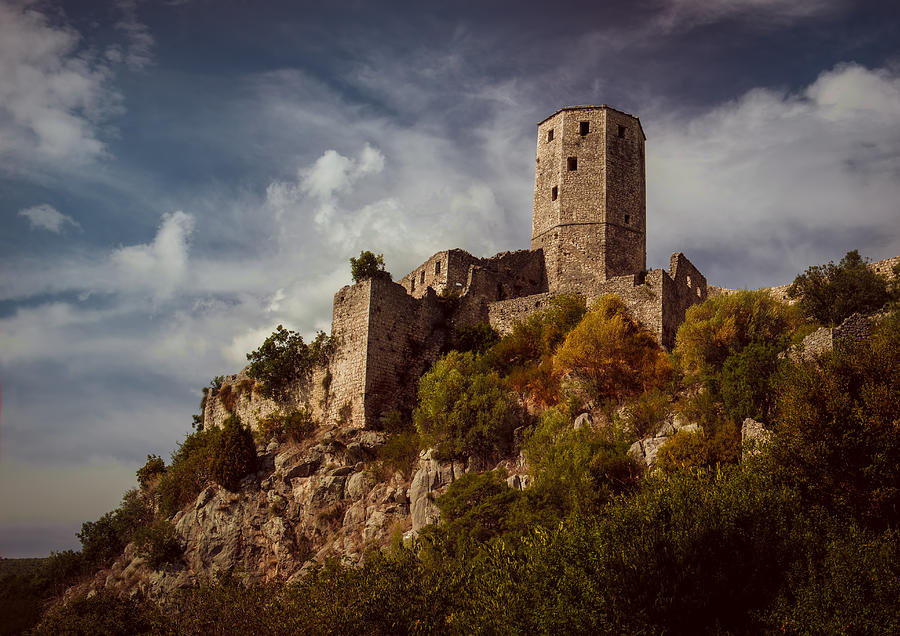 An old abandoned castle Photograph by Jaroslaw Blaminsky