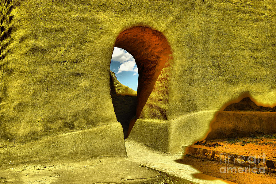 Architecture Photograph - An old archway by Jeff Swan