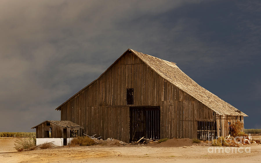 An Old Barn In Rural California Photograph