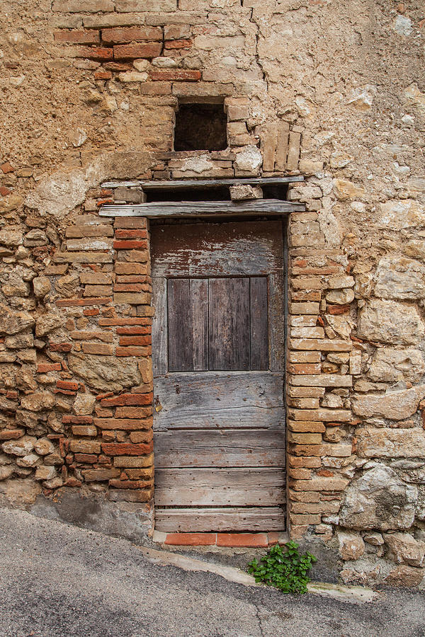 An Old Door in Cesi Photograph by W Chris Fooshee