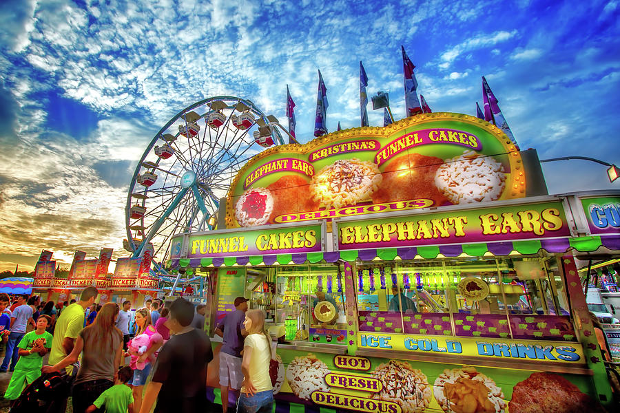 An Old Fashioned Midway Photograph by Mark Andrew Thomas